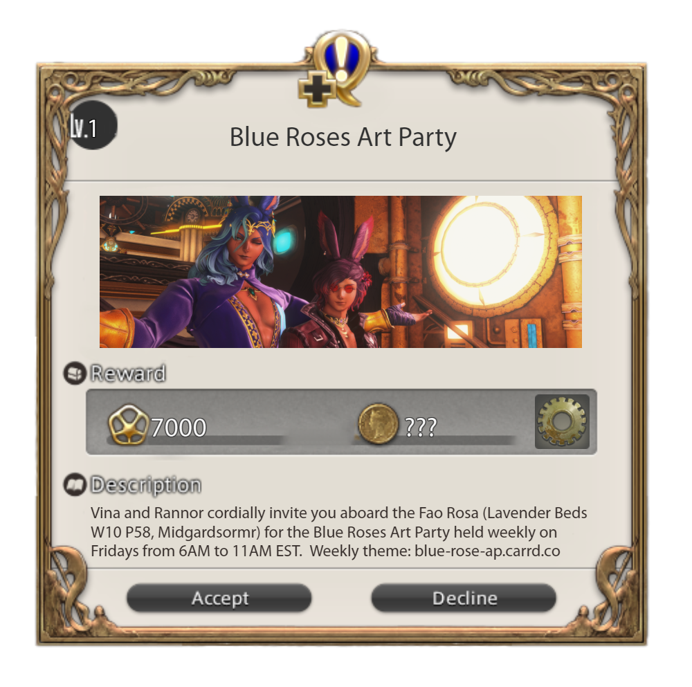 Invitation to an Art Party